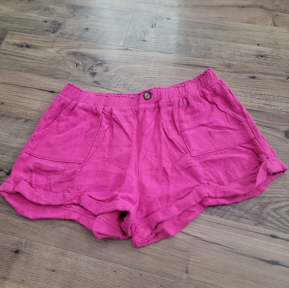 Sienna Sky Pink Shorts Size Large